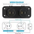 12V/24V:n kaksois-USB-laturi (QC 3.0) ja savukkeensytyttimen pistorasia autoihin, veneisiin ja matkailuautoihin