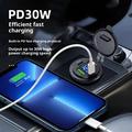 12V/24V:n USB-latauspistoke jännitteenäytöllä autoihin, veneisiin, moottoripyöriin ja kuorma-autoihin