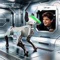 2629-T41A AI-robottikoira-lelu, jossa on tanssimoodi lapsille