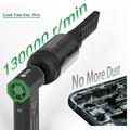 2UUL DA970 Cuul Fan Vac Pro 3-in-1 -turbiinipuhallinsarja - 130.000 RPM:n jäähdytys-, puhdistus- ja imutyökalu