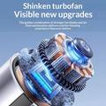 3-in-1 Mini TEC -puolijohdejäähdytyspuhallin LED-näytöllä – harmaa