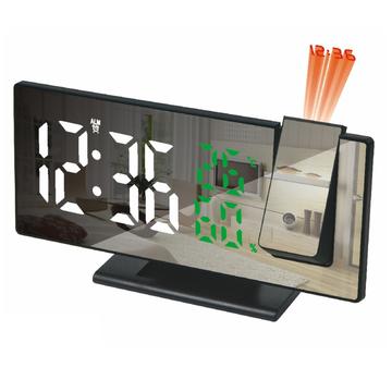 3618LW LED-peilikello - musta
