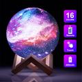 3D Galaxy LED-valaisin / yövalo - 15cm