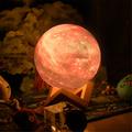 3D Galaxy LED-valaisin / yövalo - 15cm