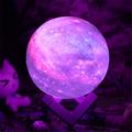 3D Galaxy LED-valaisin / yövalo - 15cm