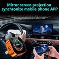 4223M 4-in-1 langaton CarPlay- ja Android Auto -sovitin - AirPlay/Miracast - oranssi