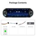 6.9" Single DIN -autostereo, jossa langaton CarPlay ja Android Auto - musta