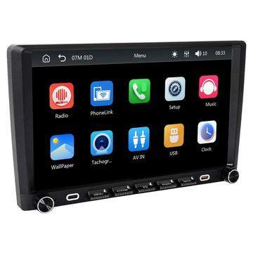 9001W 9" In-Cell-autostereo - langaton CarPlay, Android Auto, Bluetooth 5.2, WiFi 6 - musta