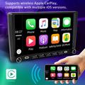 9001W 9" In-Cell-autostereo - langaton CarPlay, Android Auto, Bluetooth 5.2, WiFi 6 - musta