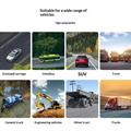 A09 Kuljettajan väsymyksen seurantajärjestelmä / tekoälyllä varustettu autokamera hälytystoiminnolla - musta