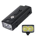 A1 5W:n mini-LED-taskulamppu - 580lm, IP66, USB-C, magneettikiinnike - musta