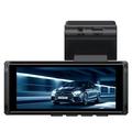 A10-kaksoisajokamera - 4K/2K, GPS, ADAS, WiFi, pysäköintivalvonta - musta
