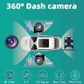 A35 1080P Full HD WiFi 4-kanavainen ajotallennin - musta