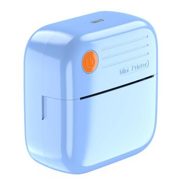 A35 Bluetooth-lämpöminitulostin paperilla - sininen