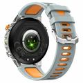 AK122 1.7" älykello - Bluetooth-puhelut, sykemittari, SpO2, IP68 - harmaa / oranssi