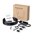 AN112 USB-C-liitännällä varustettu kiinteä endoskooppikamera, mukana Lightning- ja MicroUSB-sovittimet - 8mm, 5m