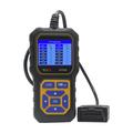 AT500 OBD2-skanneri - Auton diagnostiikkalaite, jossa on 2.4" TFT-näyttö - musta / keltainen