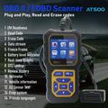 AT500 OBD2-skanneri - Auton diagnostiikkalaite, jossa on 2.4" TFT-näyttö - musta / keltainen