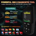 AT700 OBD2 -autodiagnostiikkalukija, 2.4" TFT-näytöllä - musta