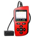 AT700 OBD2 -autodiagnostiikkaskanneri, 2.4" TFT-näytöllä - punainen