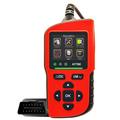 AT700 OBD2 -autodiagnostiikkaskanneri, 2.4" TFT-näytöllä - punainen