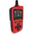 AT700 OBD2 -autodiagnostiikkaskanneri, 2.4" TFT-näytöllä - punainen