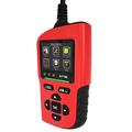 AT700 OBD2 -autodiagnostiikkaskanneri, 2.4" TFT-näytöllä - punainen