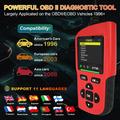 AT700 OBD2 -autodiagnostiikkaskanneri, 2.4" TFT-näytöllä - punainen