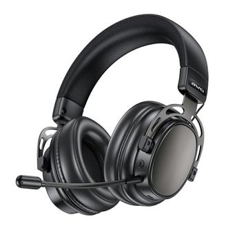 AWEI AT36 langattomat kuulokkeet 2.4GHz – ANC/ENC, Bluetooth 5.4 – musta