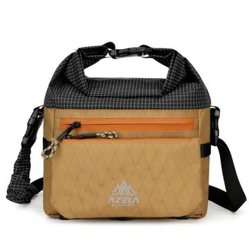 AZELA A1388 20l monikäyttöinen olkalaukku - khaki / musta