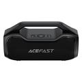 Acefast K14 kannettava karaokekaiutin, jossa on kaksi mikrofonia - 120W - musta