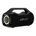 Acefast K14 kannettava karaokekaiutin, jossa on kaksi mikrofonia - 120W - musta