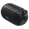 Acefast K15 Air kannettava Bluetooth-kaiutin 6W – IPX7, RGB-valaistus, TWS – musta