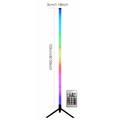 RGB-LED-lattiavalaisimet, joissa on kaukosäädin - 103cm - 2 kpl.