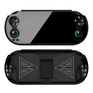 Anbernic RG VITA/RG VITA Pro TPU Case w. Kickstand - Musta