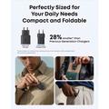 Anker Nano 45W GaN USB-C seinälaturi - Musta