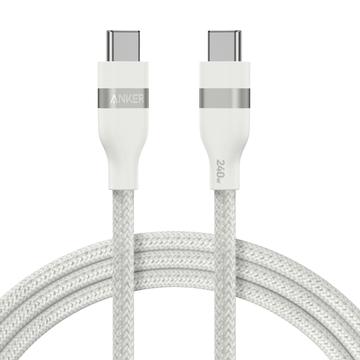 Anker Nano Softline USB-C-kaapeli - 240W, 1.8m - valkoinen