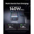 Anker Prime TB5 14-in-1 Thunderbolt 5 -telakointiasema / -keskitin - 140W, 120 Gbps, 8K - harmaa