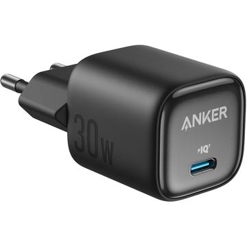 Anker Zolo 30W USB-C seinälaturi - musta