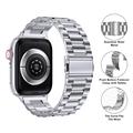 Apple Watch (38/40/SE/41/42mm) Kalebol CNC Pro -ruostumattomasta teräksestä valmistettu rannekoru - hopea