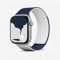 Apple Watch (38/40/SE/41/42mm) MOFT Snap Duo -ranneke - tummansininen / Misty