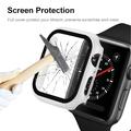 Apple Watch SE (2022)/SE/6/5/4 Muovikotelo suojalasi - 40mm - Valkoinen