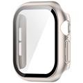 Apple Watch Series 12 Muovikotelo Panssarilasi - 47mm - Ruusukulta