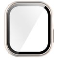 Apple Watch Series 12 Muovikotelo Panssarilasi - 47mm - Ruusukulta