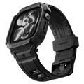 Apple Watch Series 12 Spigen Rugged Armor Pro TPU Suojakuori - 42mm - Musta