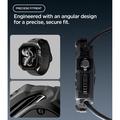 Apple Watch Series 12 Spigen Rugged Armor TPU Kotelo - 42mm - Musta
