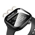 Apple Watch Series 12 Tech-Protect Defense360 kotelo ja näytönsuoja - 42mm - 2 kpl. - Musta / Läpinäkyvä