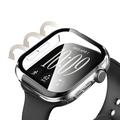 Apple Watch Series 12 Tech-Protect Defense360 kotelo ja näytönsuoja - 42mm - 2 kpl. - Musta / Läpinäkyvä