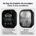 Apple Watch Series 12 Tech-Protect Defense360 kotelo ja näytönsuoja - 46mm - 2 kpl. - Musta / Läpinäkyvä