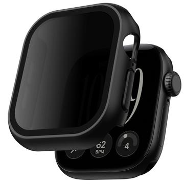Apple Watch Series 12 Tech-Protect Defense360 -suojakotelo, jossa näytönsuojakalvo - 46mm - musta